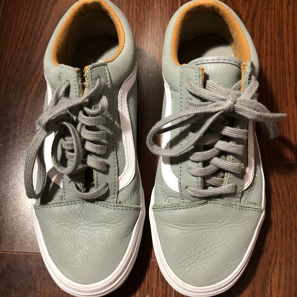 Gray Old Skool Vans